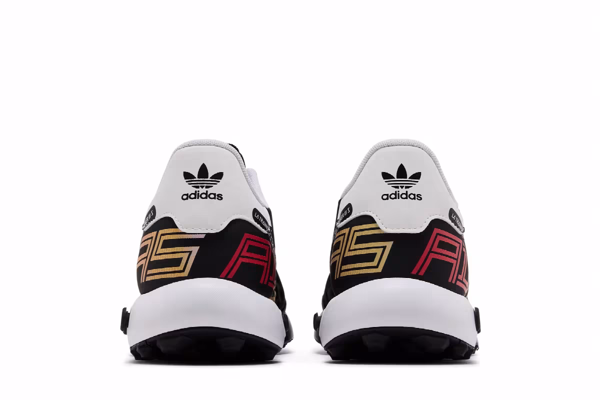 adidas LA Trainer 3 Black Solar Red, view 7
