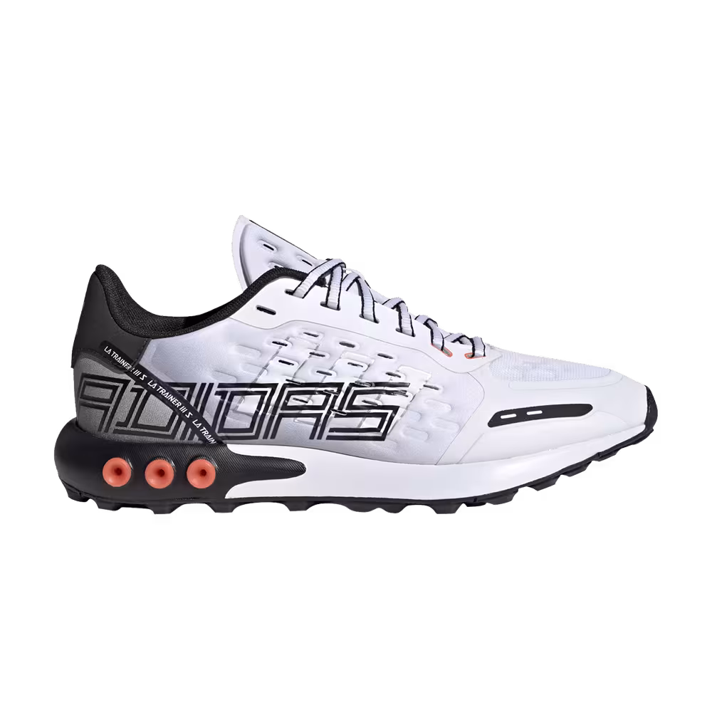 adidas LA Trainer 3 White Solar Red
