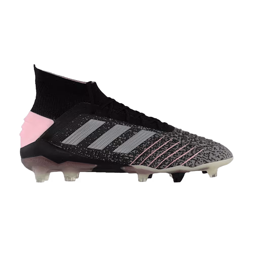 Adidas Women's Predator 19.1 FG Black Silver Metallic