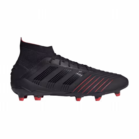 adidas Predator 19.1 FG 'Black Active Red'