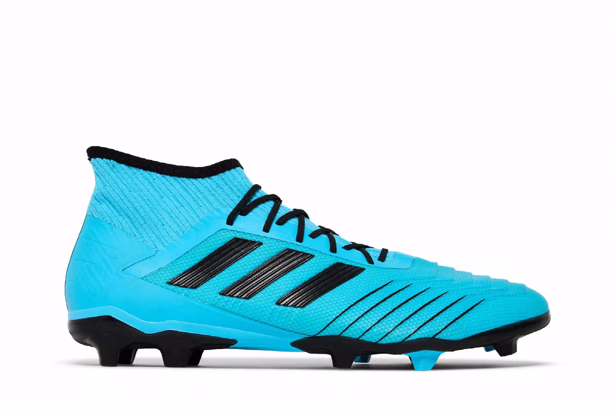 Adidas Predator 19.2 FG Bright Cyan Black, view 2