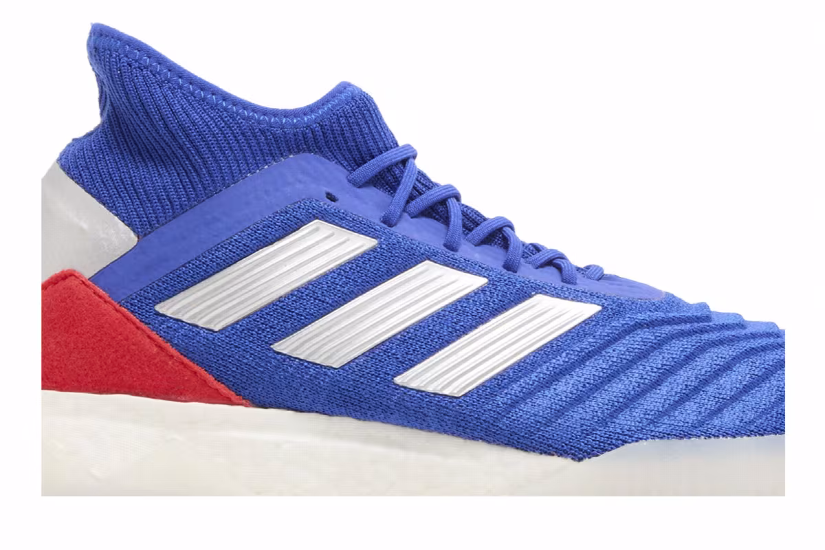adidas Predator 19.1 TR Bold Blue Active Red, view 3
