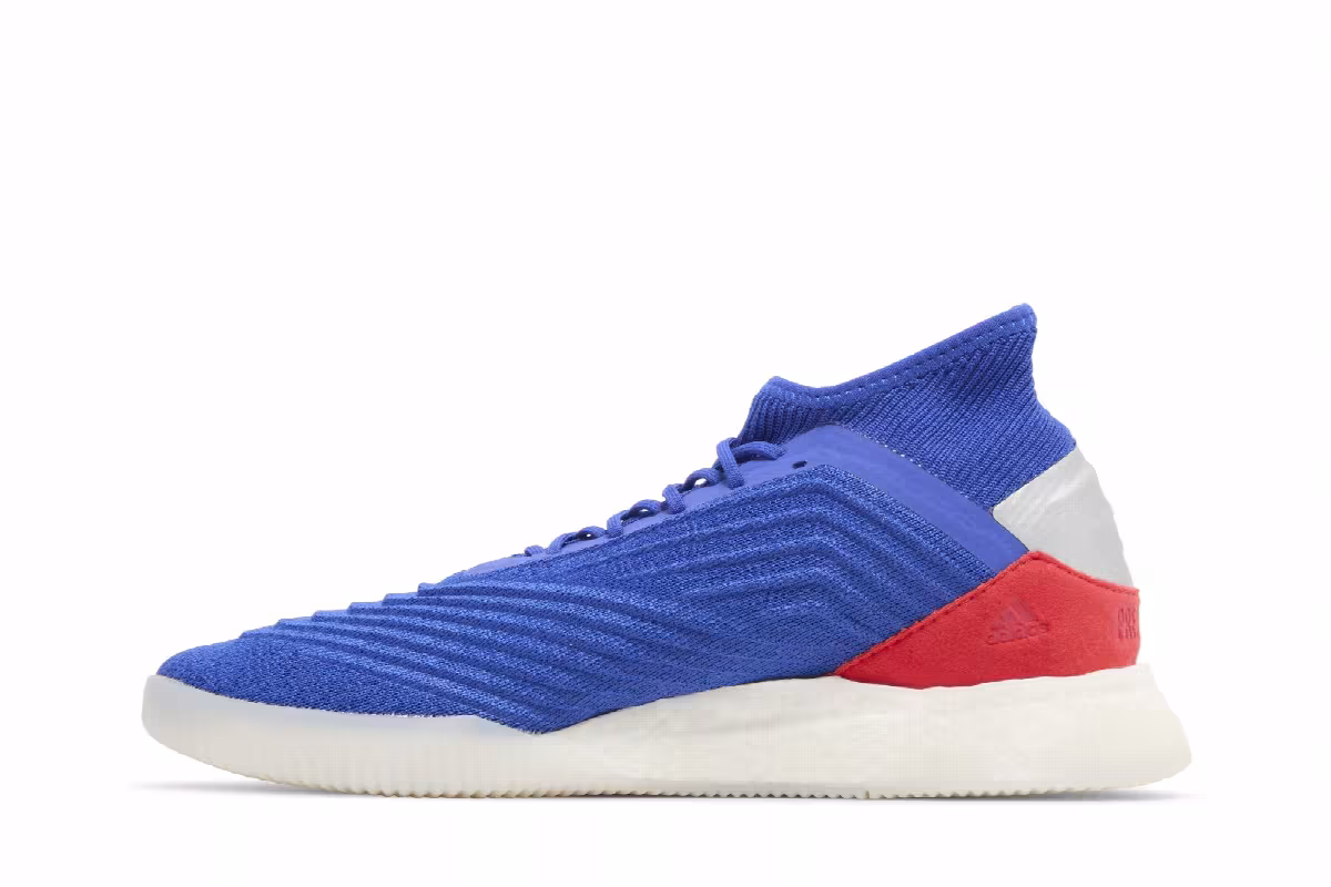 adidas Predator 19.1 TR Bold Blue Active Red, view 4