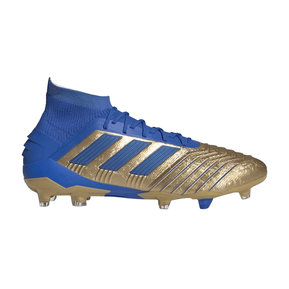 Adidas Predator 19.1 FG Gold Metallic Blue