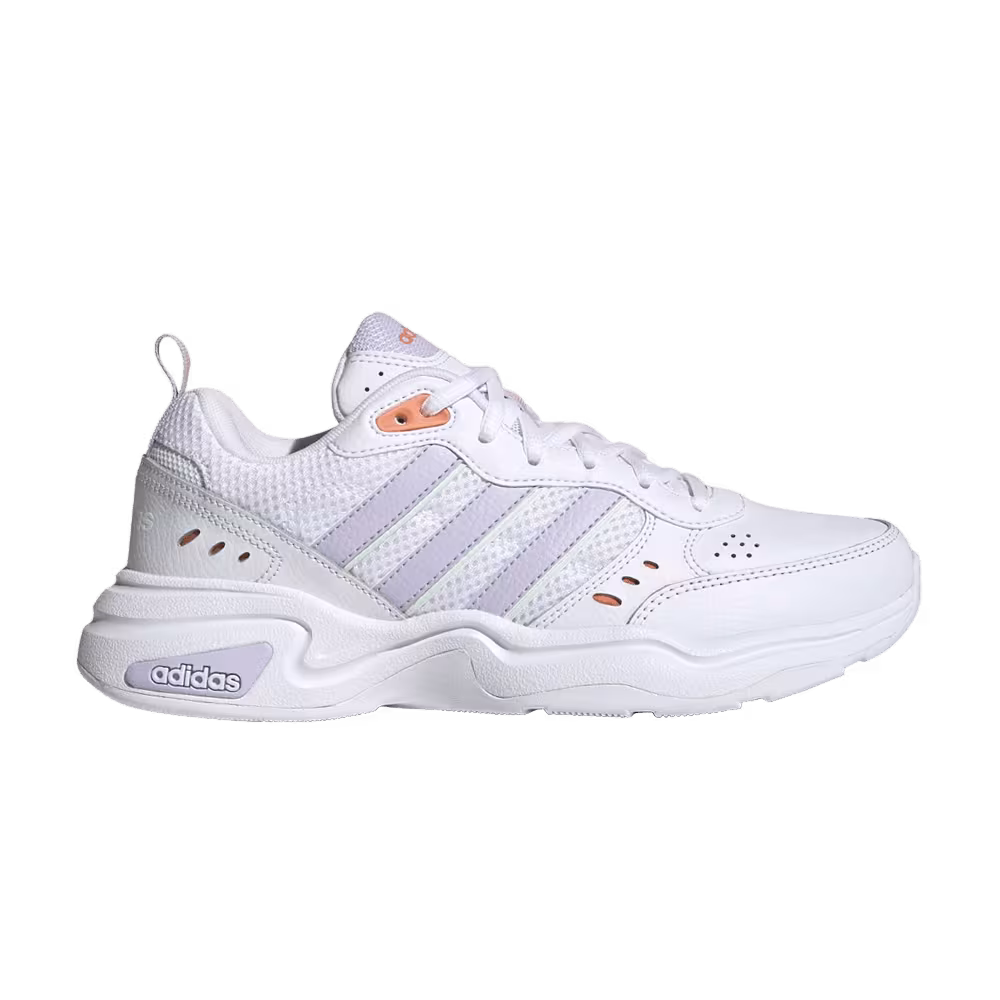 Adidas Women's Strutter White Purple Tint