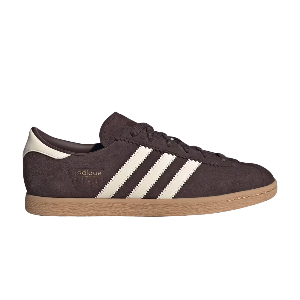 adidas Stadt Dark Brown Cream White Gum