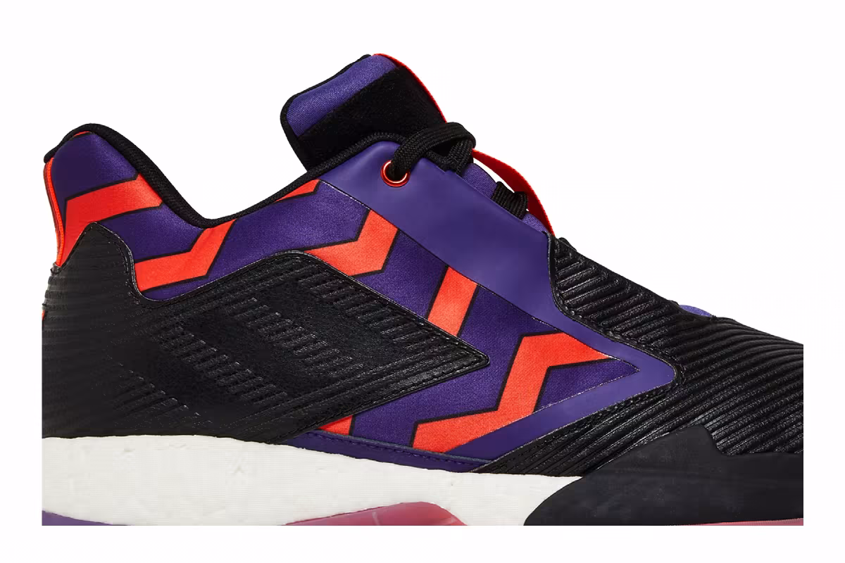 Adidas T-Mac Millennium 2 Purple Red Fluo, view 3