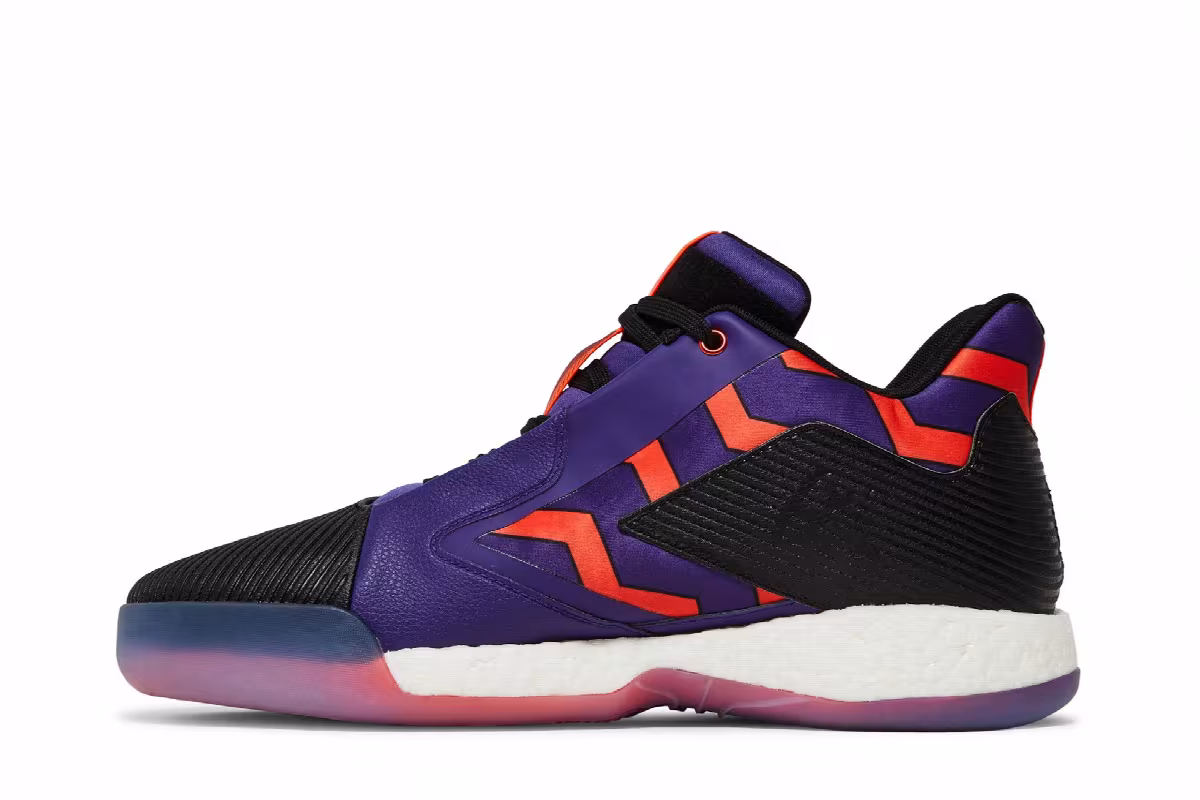 Adidas T-Mac Millennium 2 Purple Red Fluo, view 4