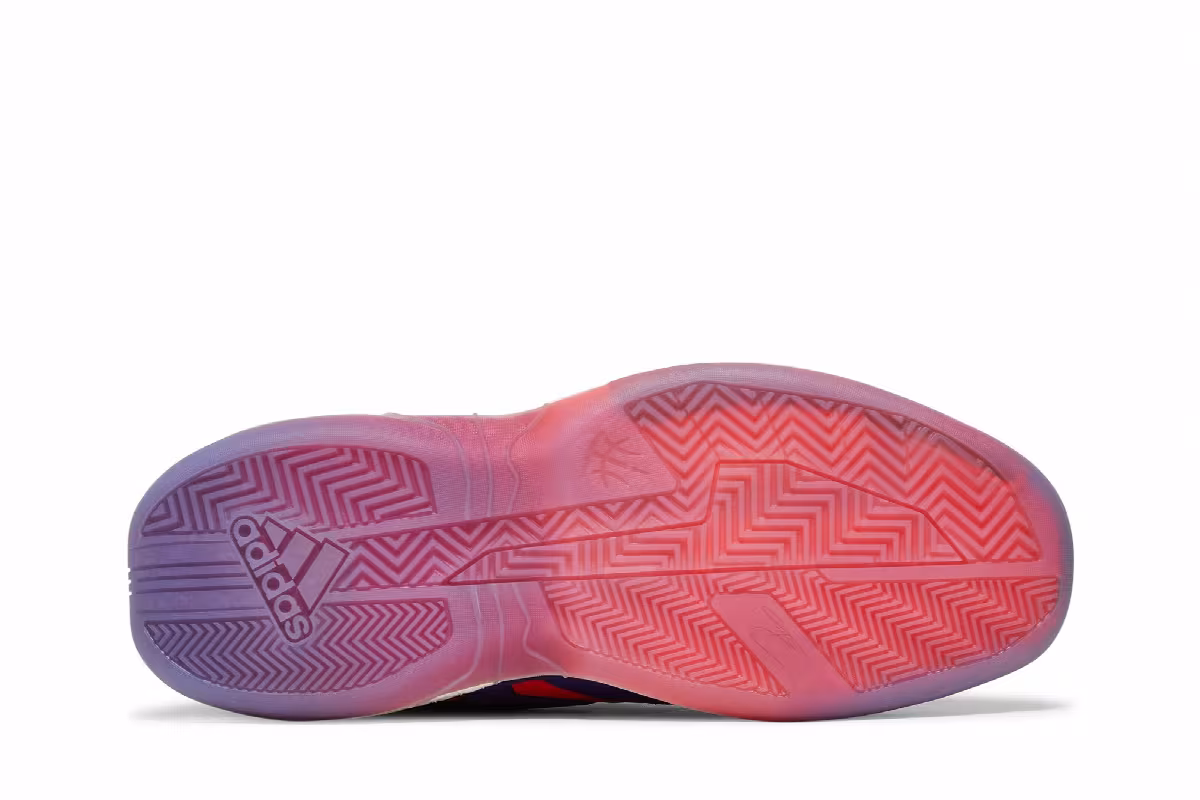 Adidas T-Mac Millennium 2 Purple Red Fluo, view 5
