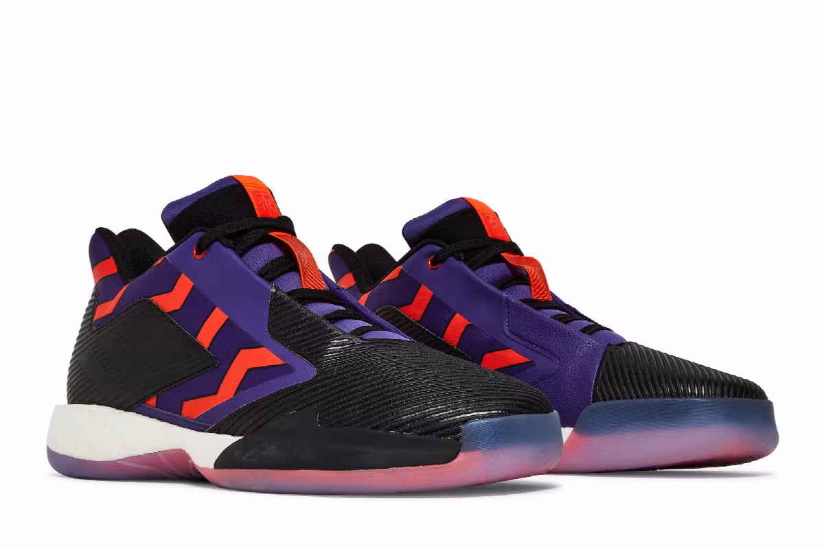 Adidas T-Mac Millennium 2 Purple Red Fluo, view 9