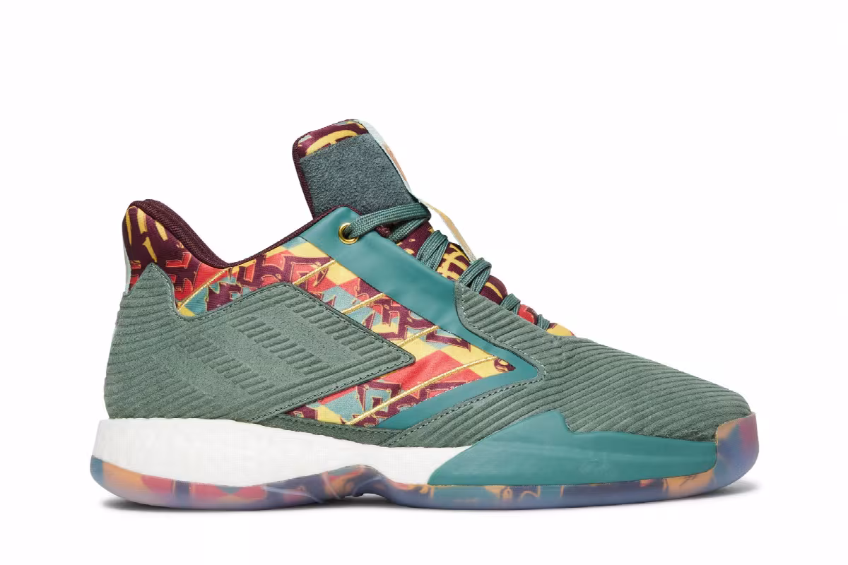 Adidas T-Mac Millennium 2 Green Multi-Color, view 2