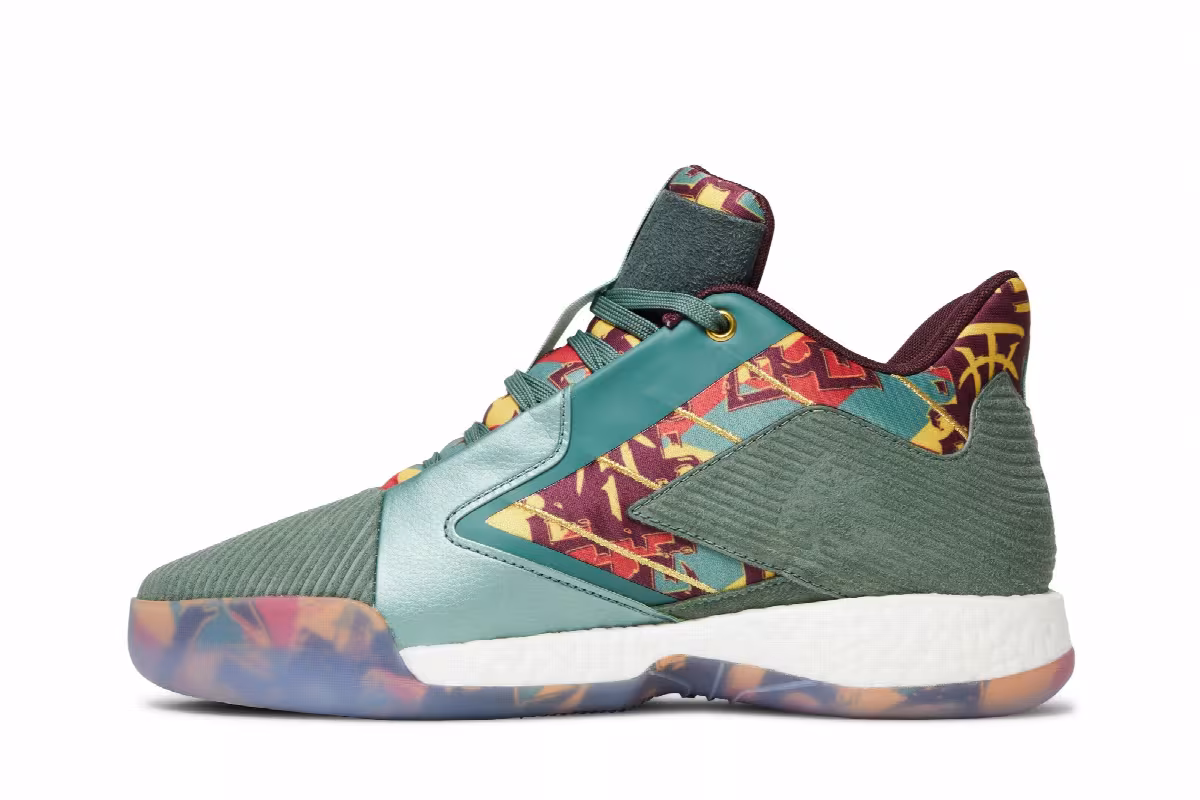 Adidas T-Mac Millennium 2 Green Multi-Color, view 4