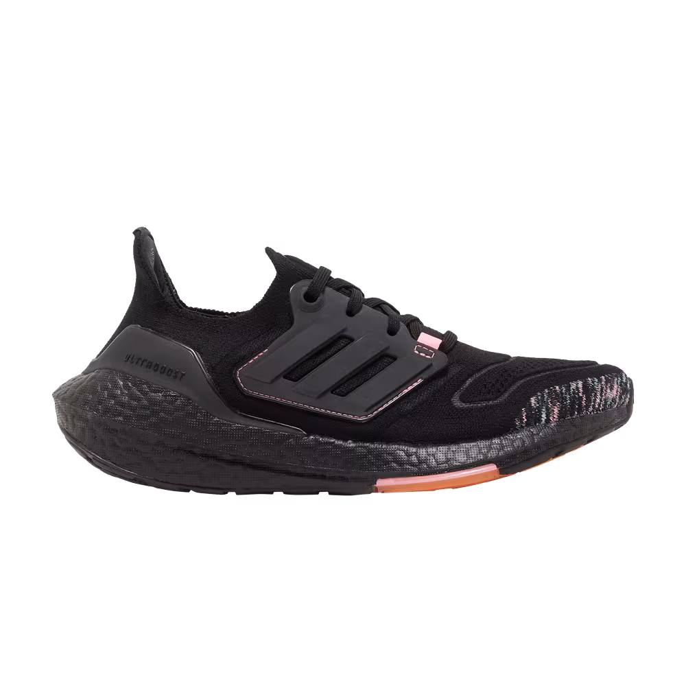adidas Women's UltraBoost 22 Black Beam Pink