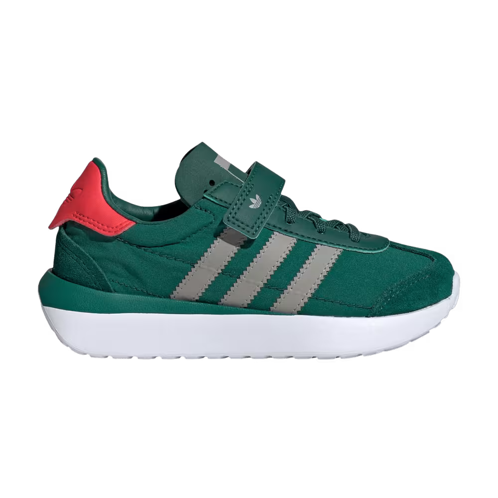 adidas Country XLG C Collegiate Green Silver Pebble Bright Red
