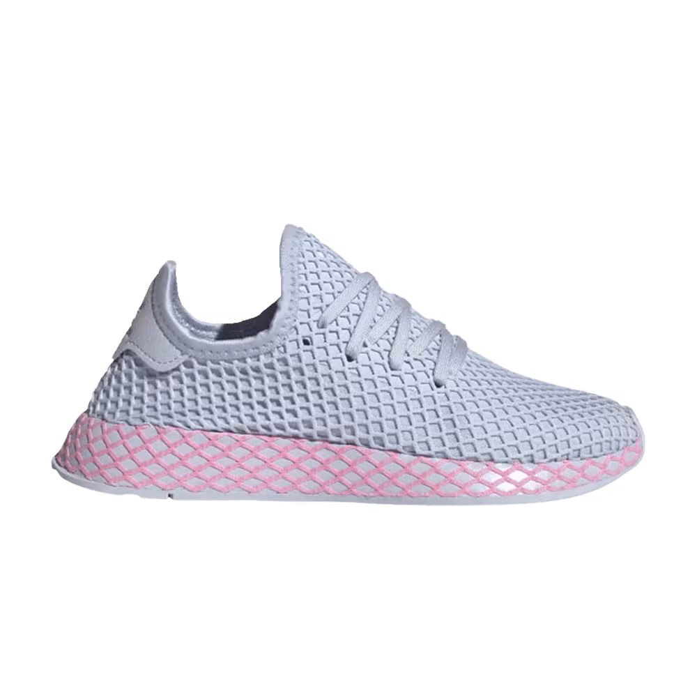 Adidas Deerupt Runner J Aero Blue True Pink