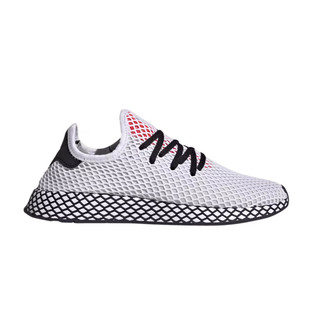 Adidas Deerupt Runner Cloud White Red