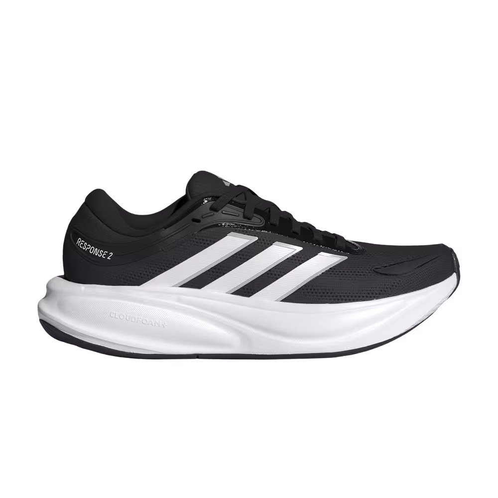 adidas Women's Response 2 Core Black Silver Metallic
