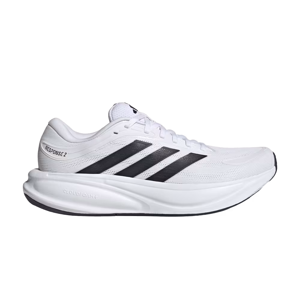 adidas Response 2 Cloud White Core Black Iron Metallic