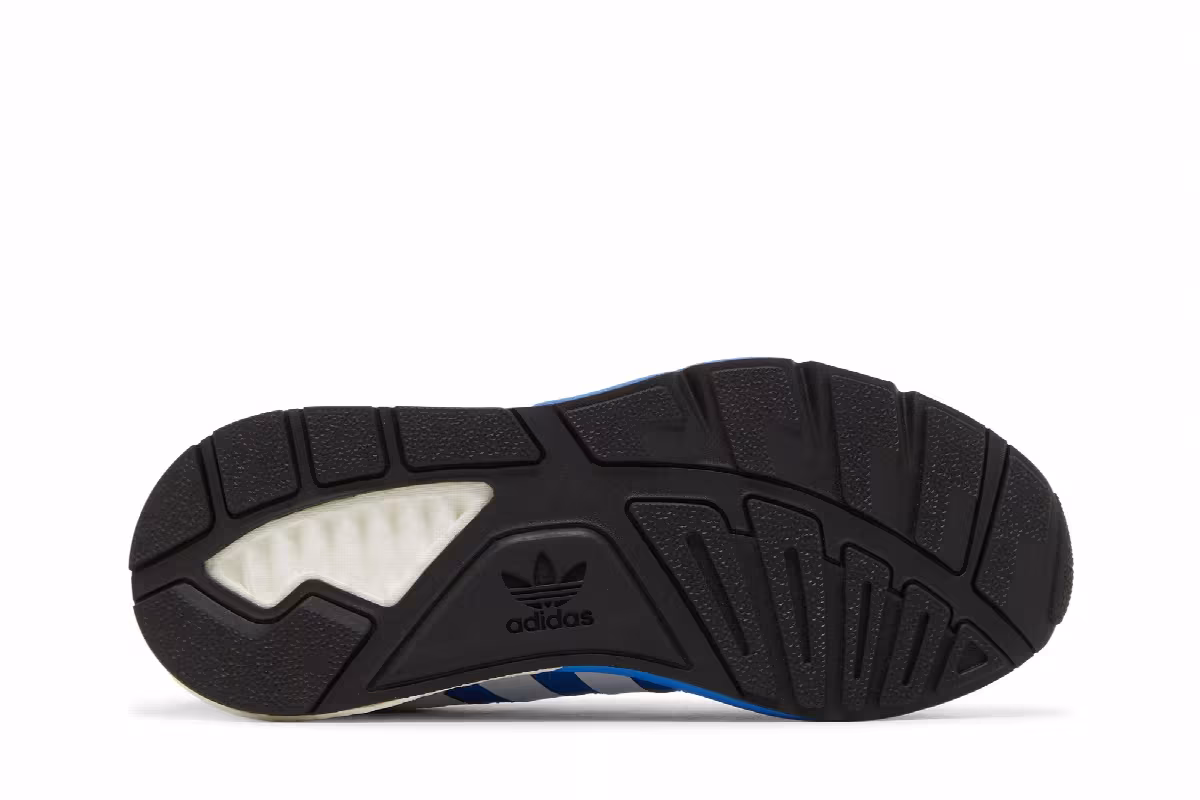 Adidas ZX 1K Boost Glow Blue Solar Red, view 5