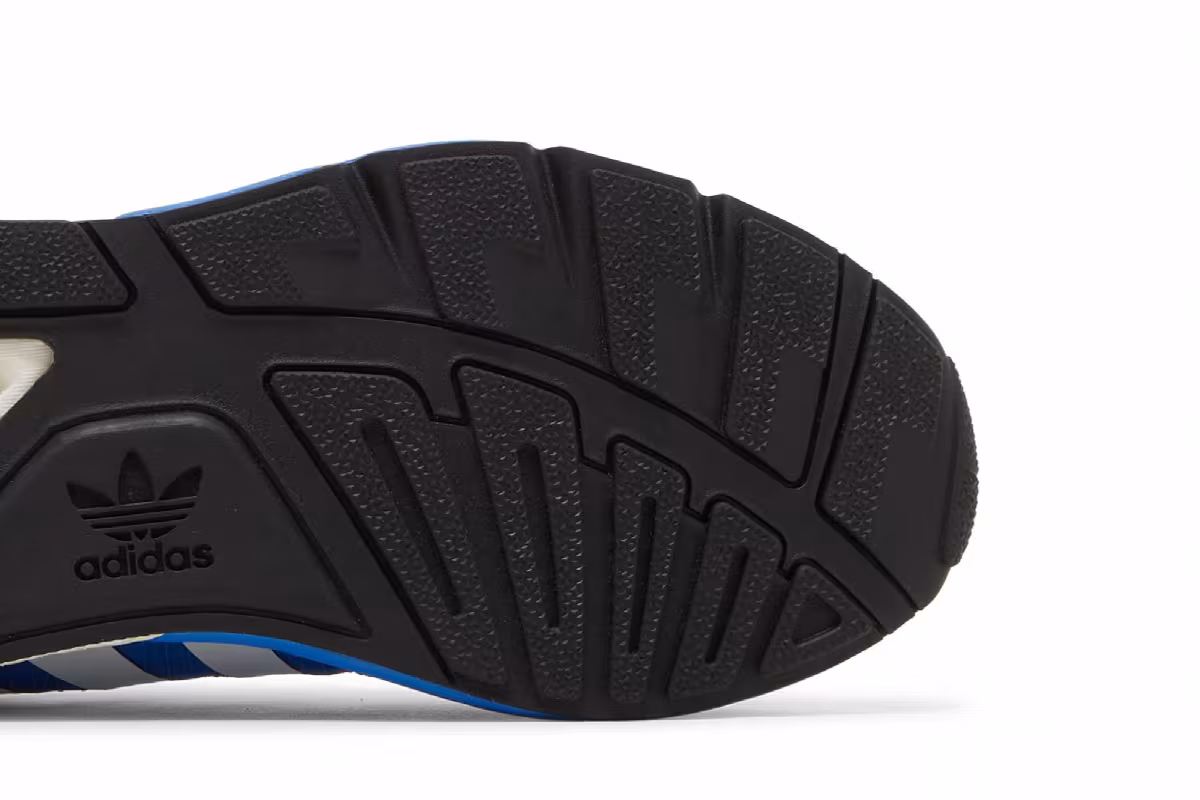 Adidas ZX 1K Boost Glow Blue Solar Red, view 6
