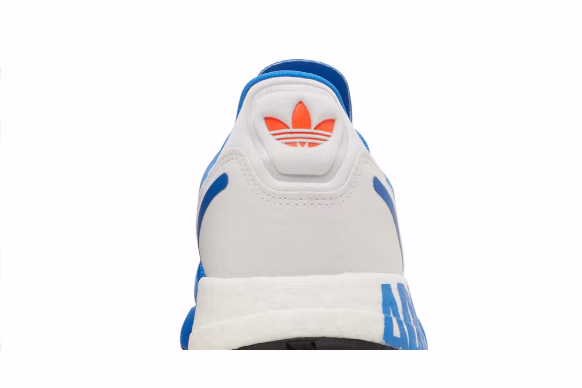 Adidas ZX 1K Boost Glow Blue Solar Red, view 8