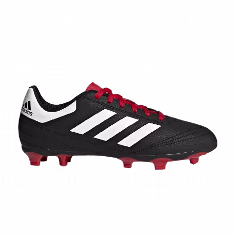 Adidas Goletto 6 FG J 'Core Black White'