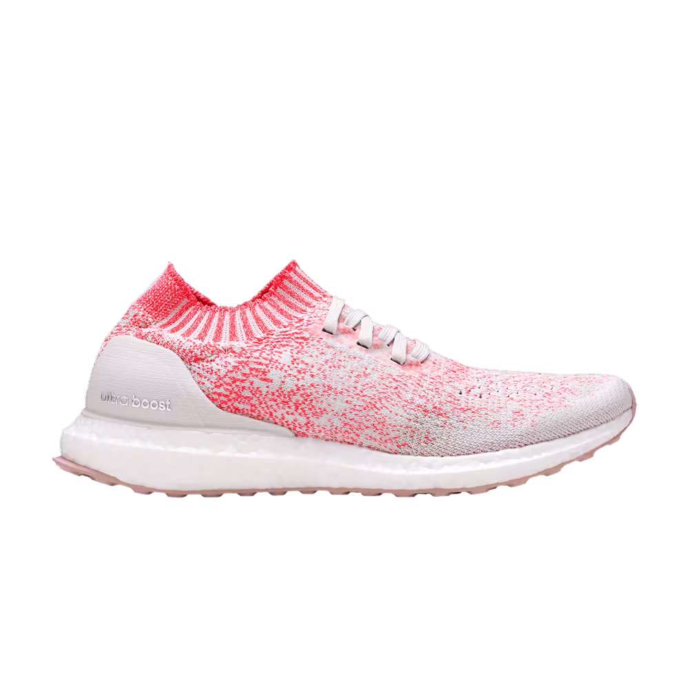 Adidas Women's UltraBoost Uncaged Raw White Shock Red
