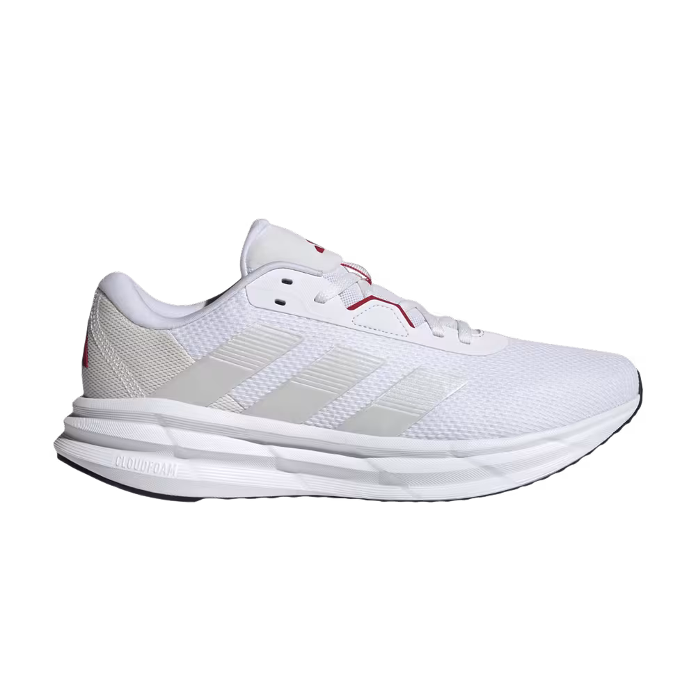 adidas Galaxy 7 Cloud White Grey Power Red