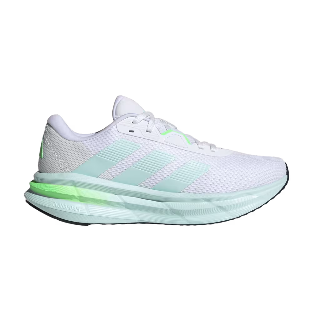 adidas Women's Galaxy 7 Cloud White Halo Mint Lime Burst