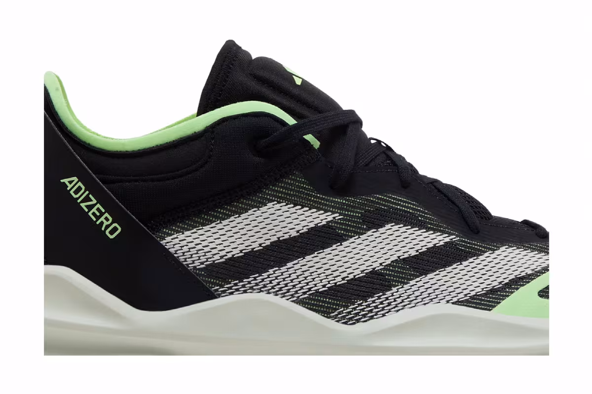 Adidas Adizero Select 2.0 Black Lime, view 3