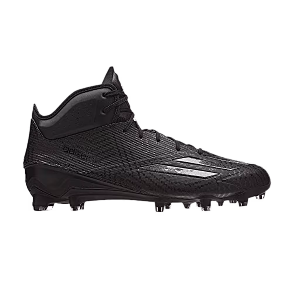 adidas Adizero 5-Star 5.0 Mid Triple Black