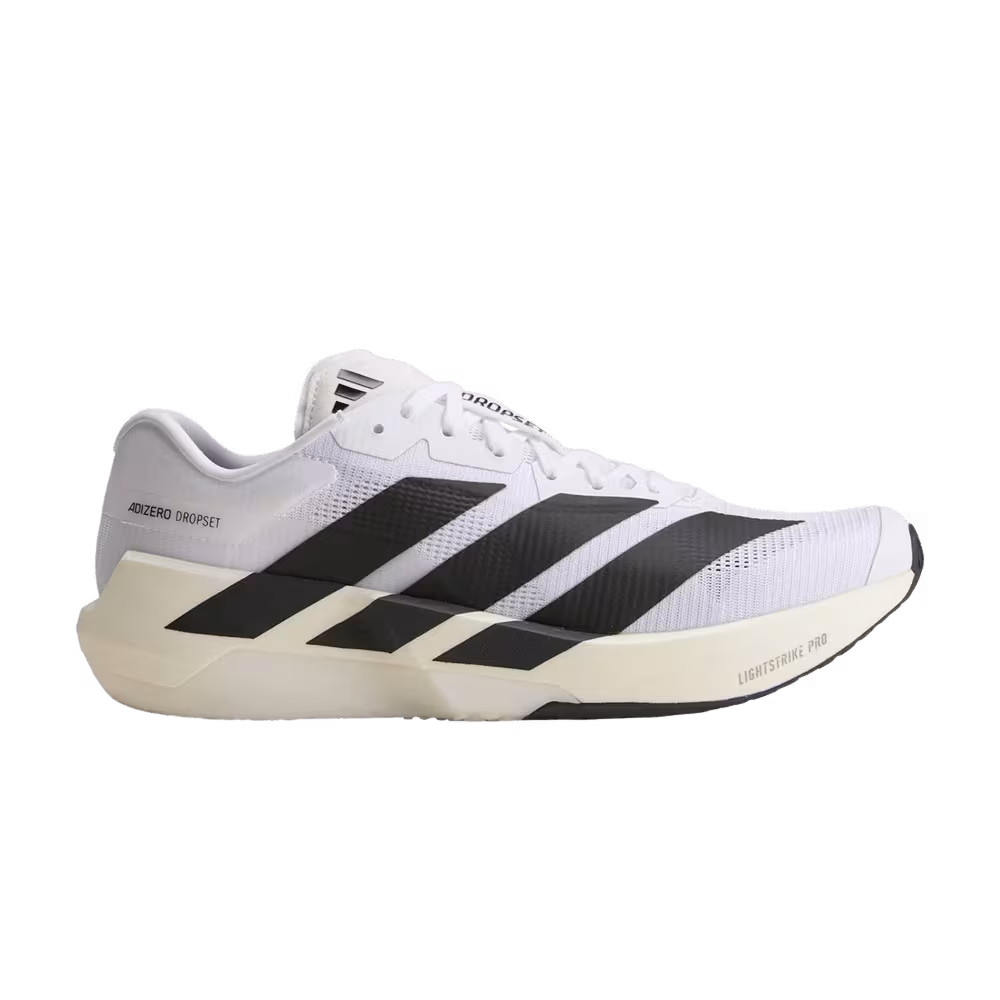 adidas Adizero Dropset Pro White Black