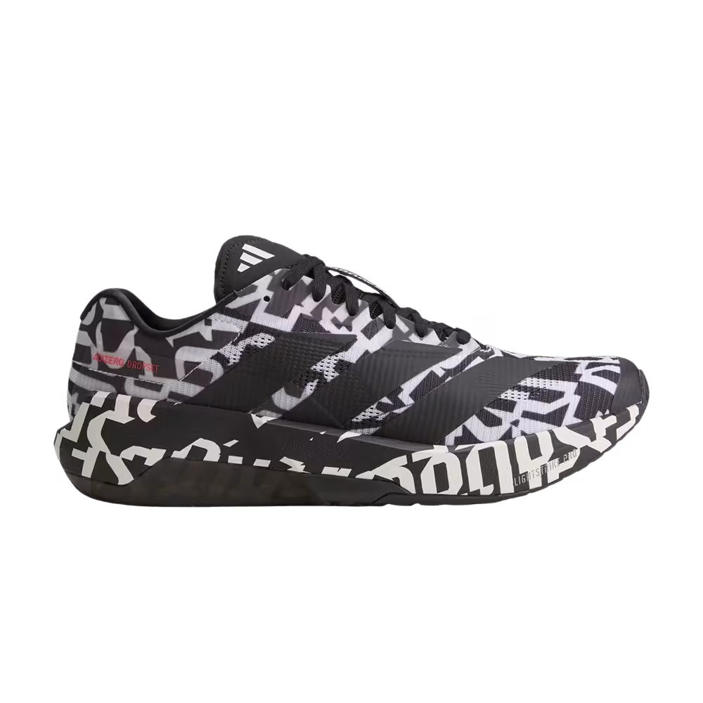 adidas Adizero Dropset Pro Cloud White Core Black Lucid Red