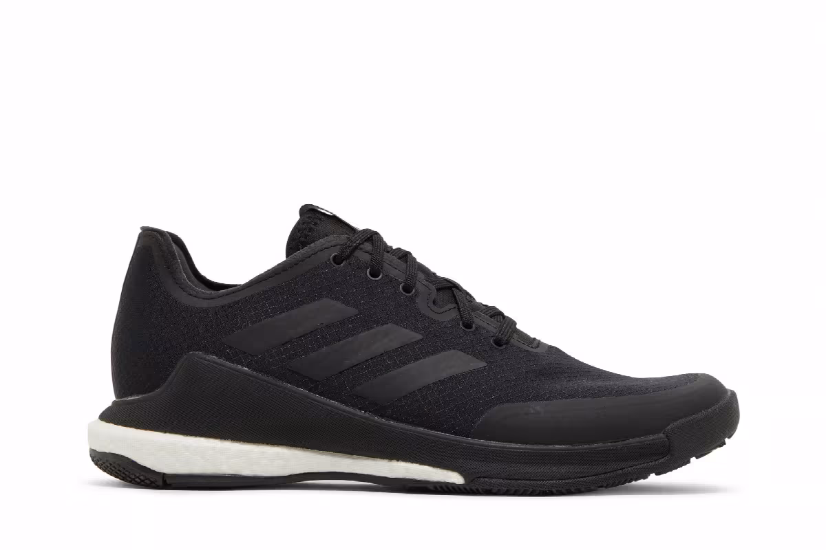 Adidas Women's Crazyflight Triple Black, view 2
