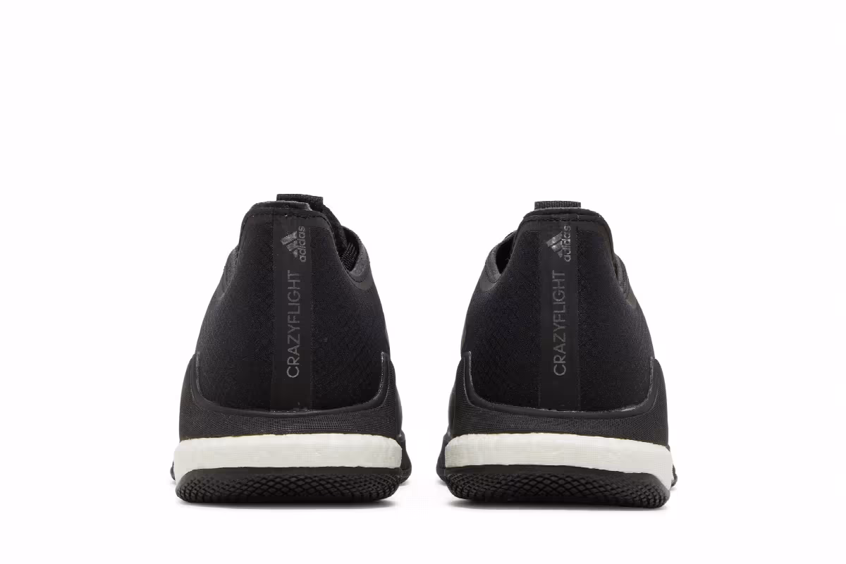 Adidas Women's Crazyflight Triple Black, view 7