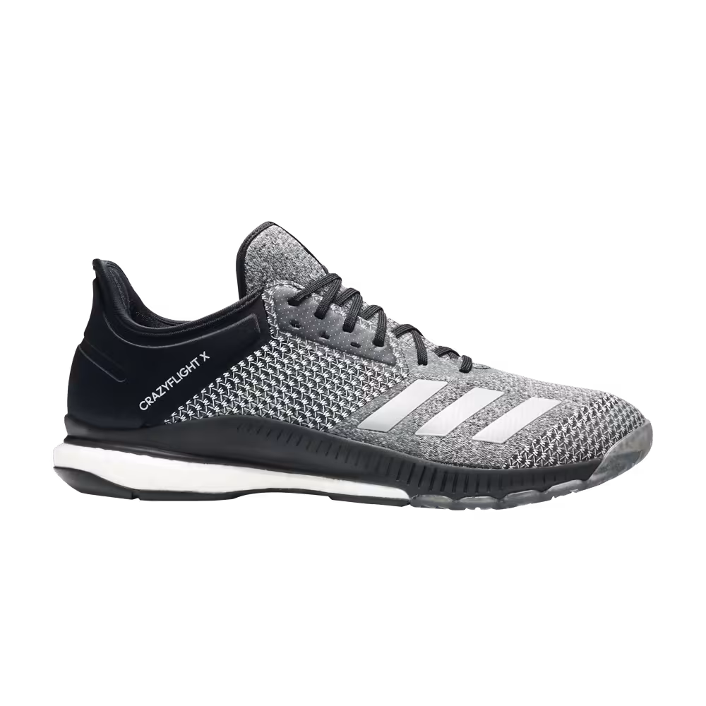 Adidas Women's Crazyflight X 2 Black Silver Metallic