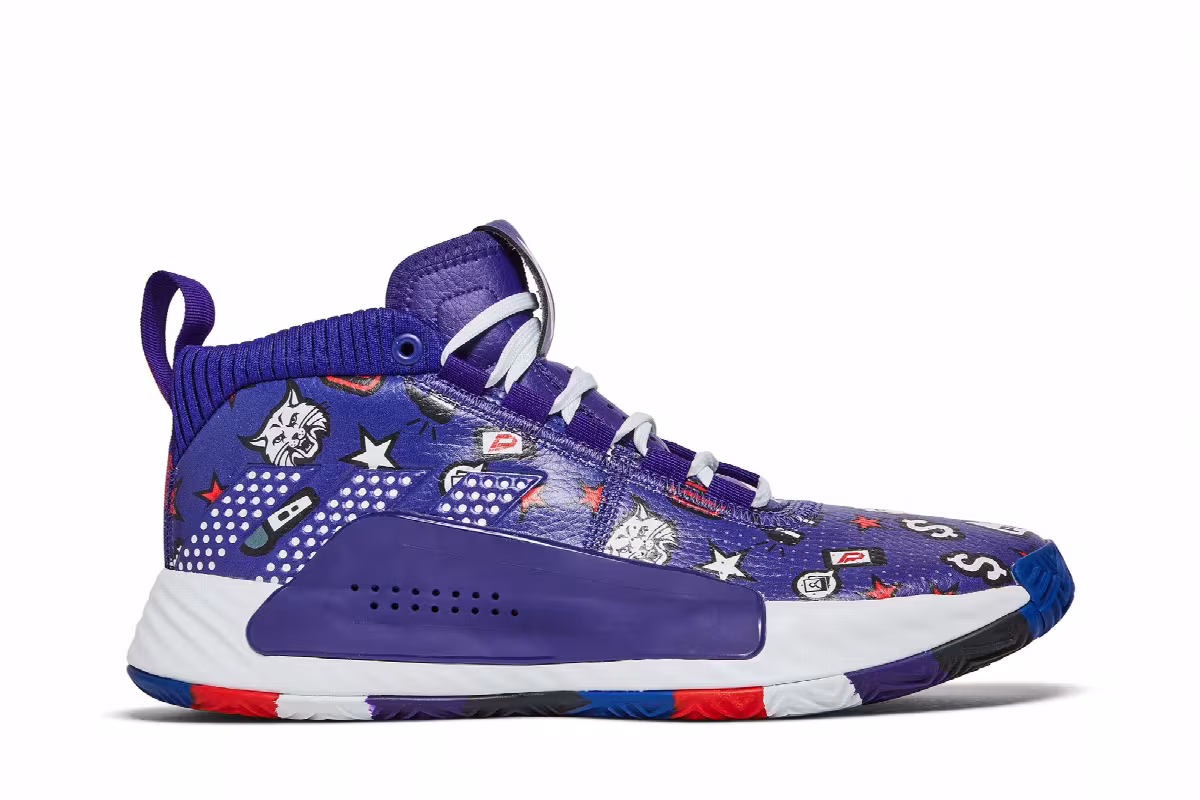 Adidas Dame 5 Dame Certified, view 2