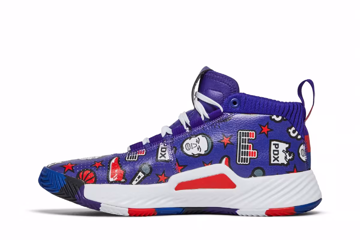 Adidas Dame 5 Dame Certified, view 4