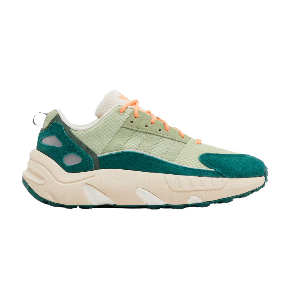 Adidas ZX 22 Boost Ecru Tint Core Green