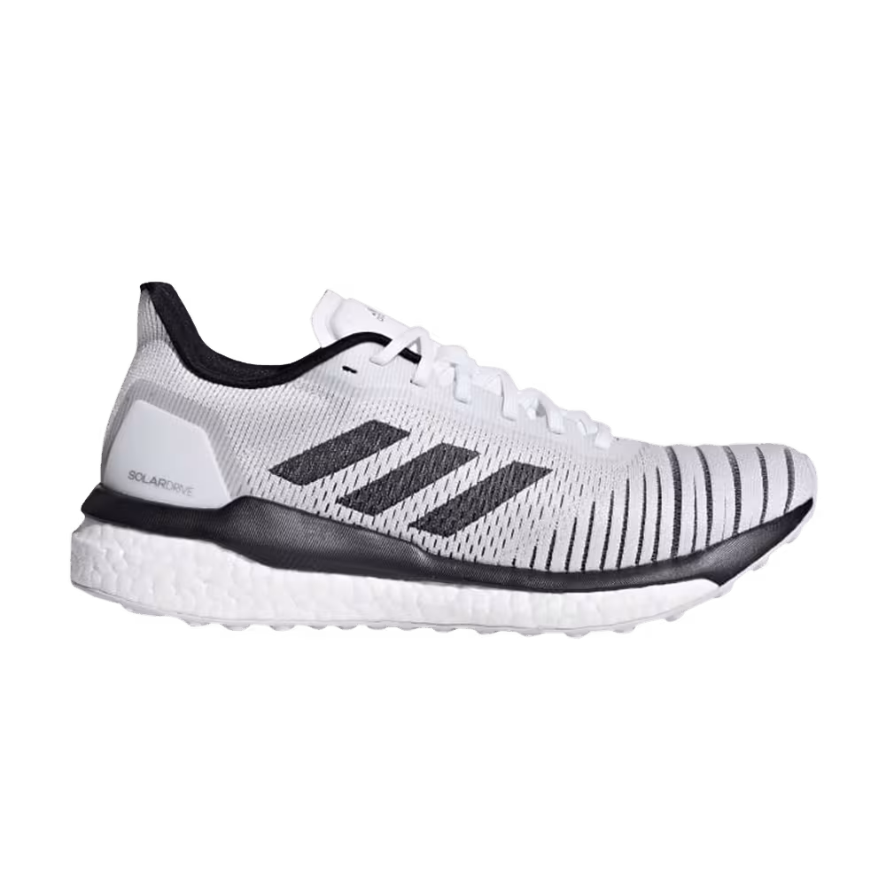Adidas Women's Solar Drive White Black Grey