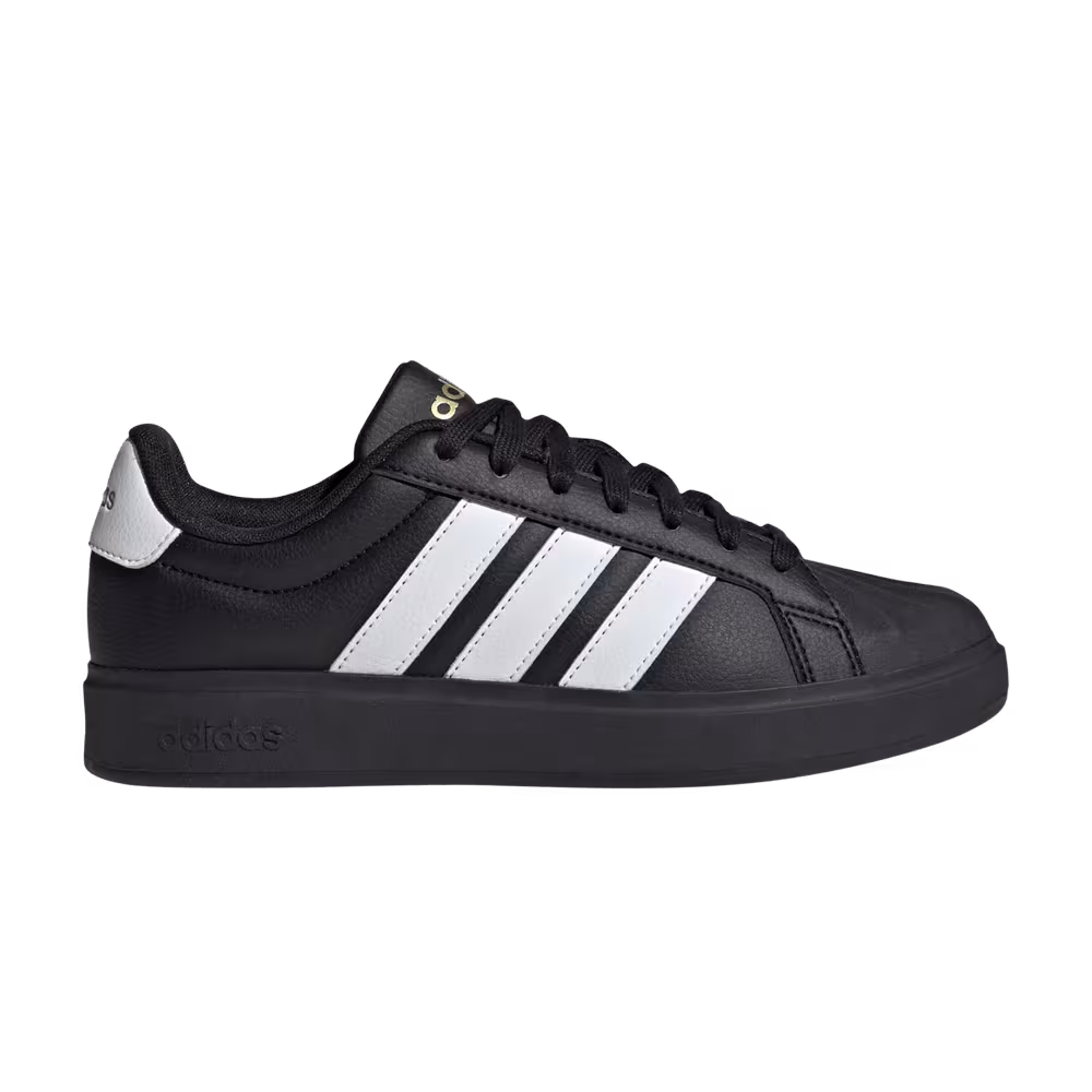 adidas Women's Streettalk Core Black Cloud White Gold Metallic