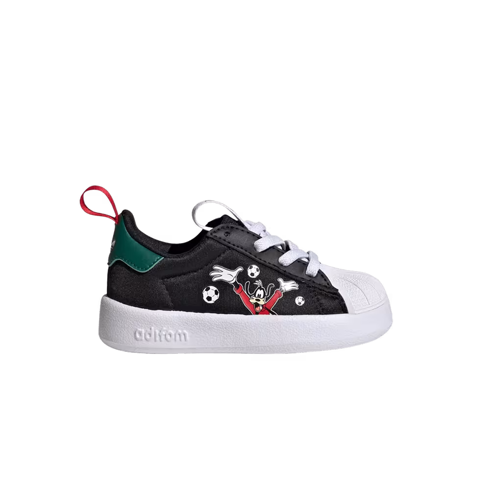Disney x adidas Adifoam Superstar 360 Toddler Core Black Collegiate Green