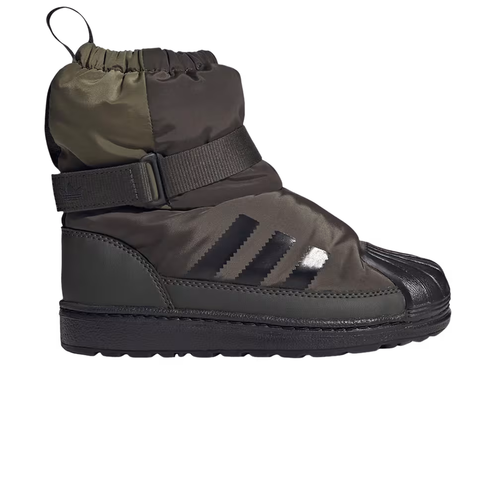 adidas Superstar 360 Winterized Boot K Shadow Olive Core Black