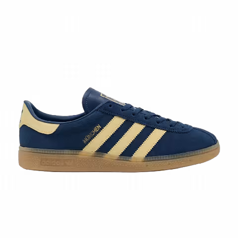 adidas Wmns München 'Night Marine Almost Yellow'