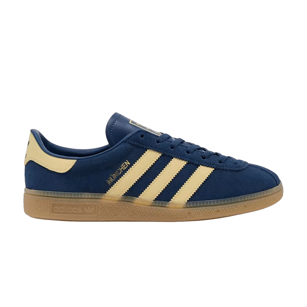 adidas Women's München Night Marine Almost Yellow