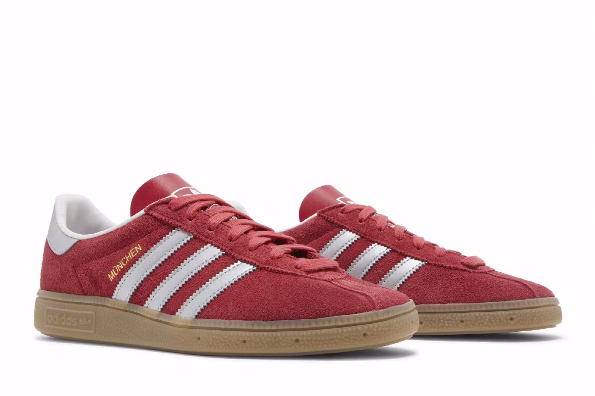 Adidas Munchen Scarlet Gum, view 9