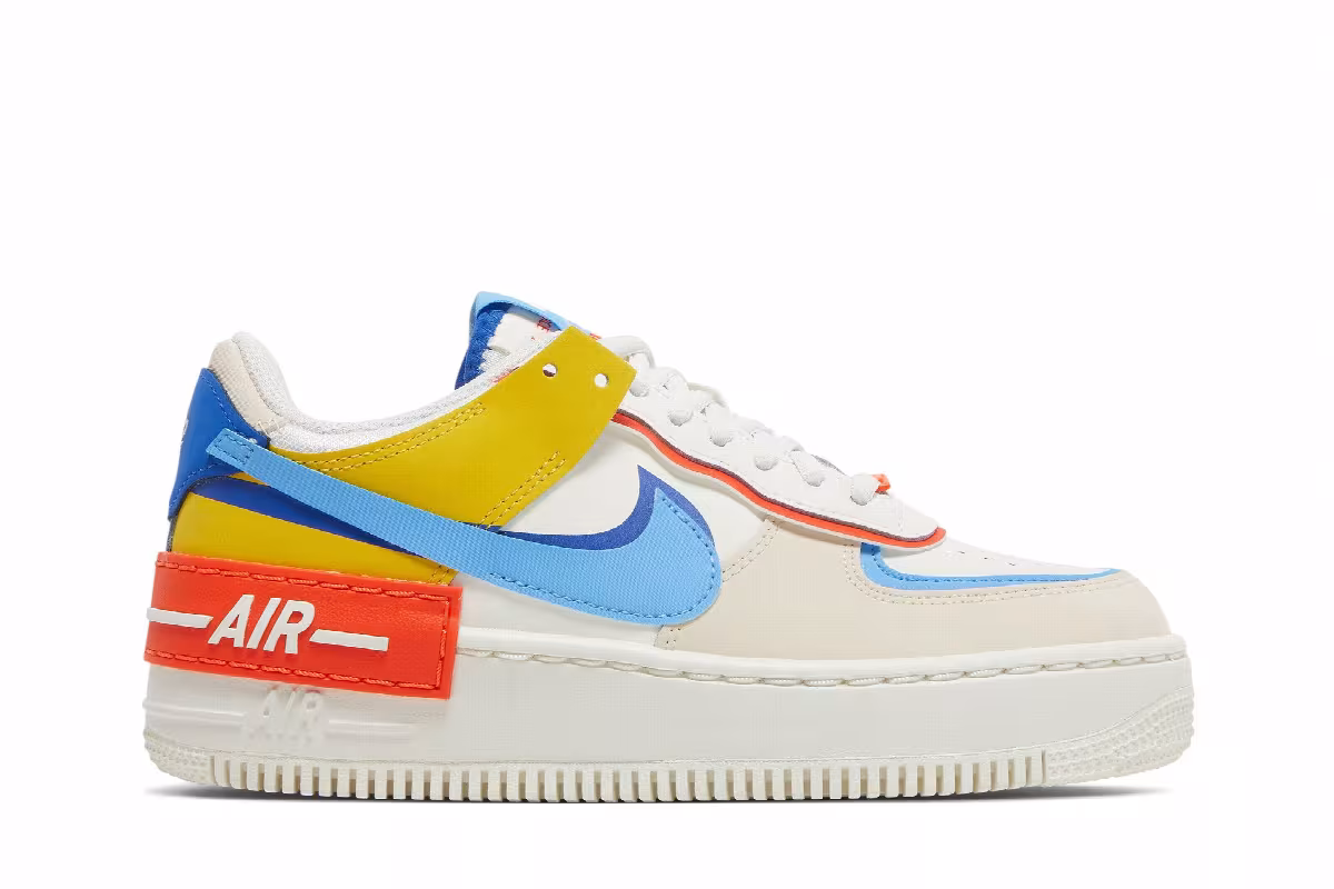 Nike Women's Air Force 1 Shadow Sail Multi, view 2