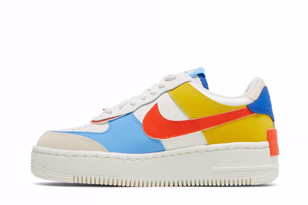 Nike Women's Air Force 1 Shadow Sail Multi, view 4