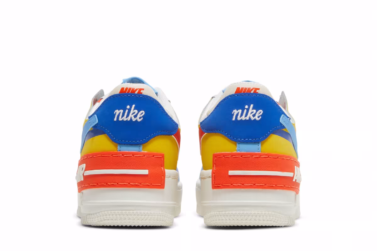 Nike Women's Air Force 1 Shadow Sail Multi, view 7