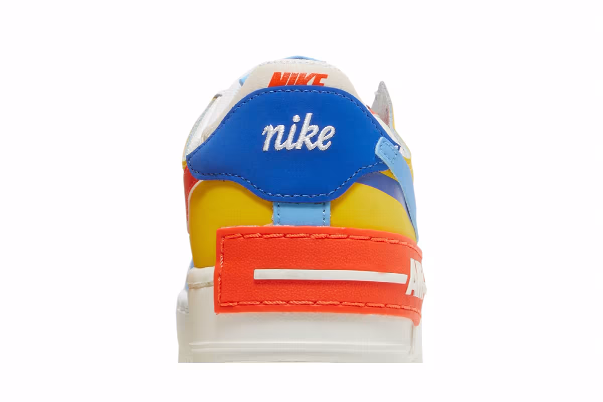 Nike Women's Air Force 1 Shadow Sail Multi, view 8